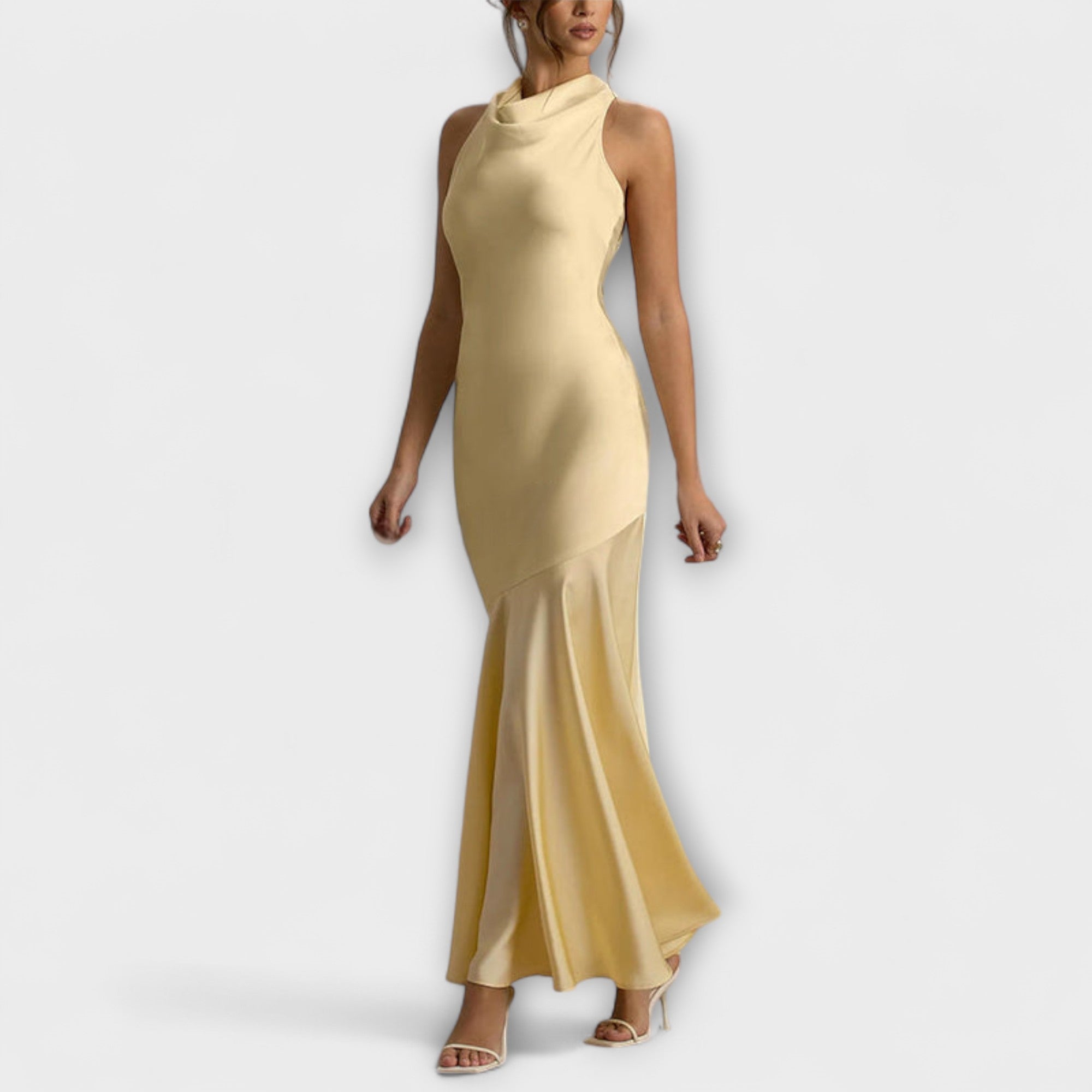 Lennon - Elegantes Maxikleid aus Satin