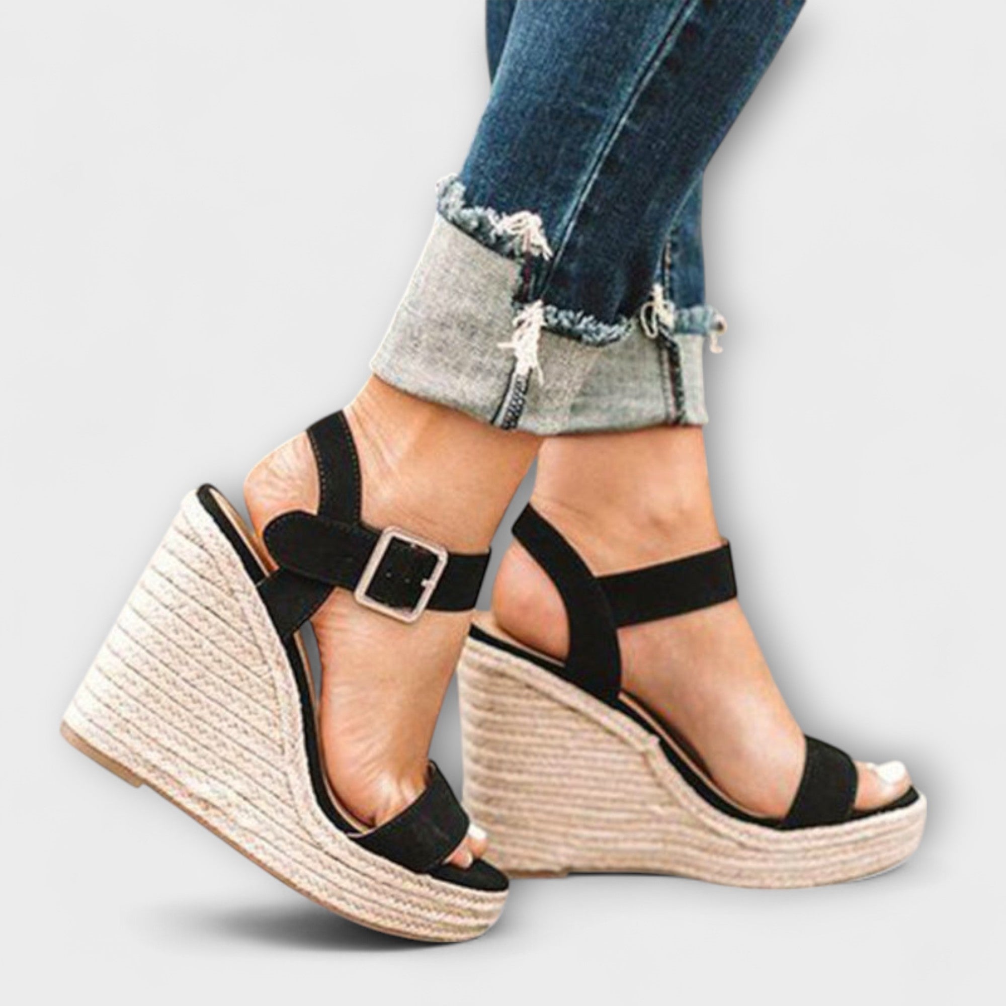 Elizabeth - Stilvolle Damenschuhe mit Gürtel