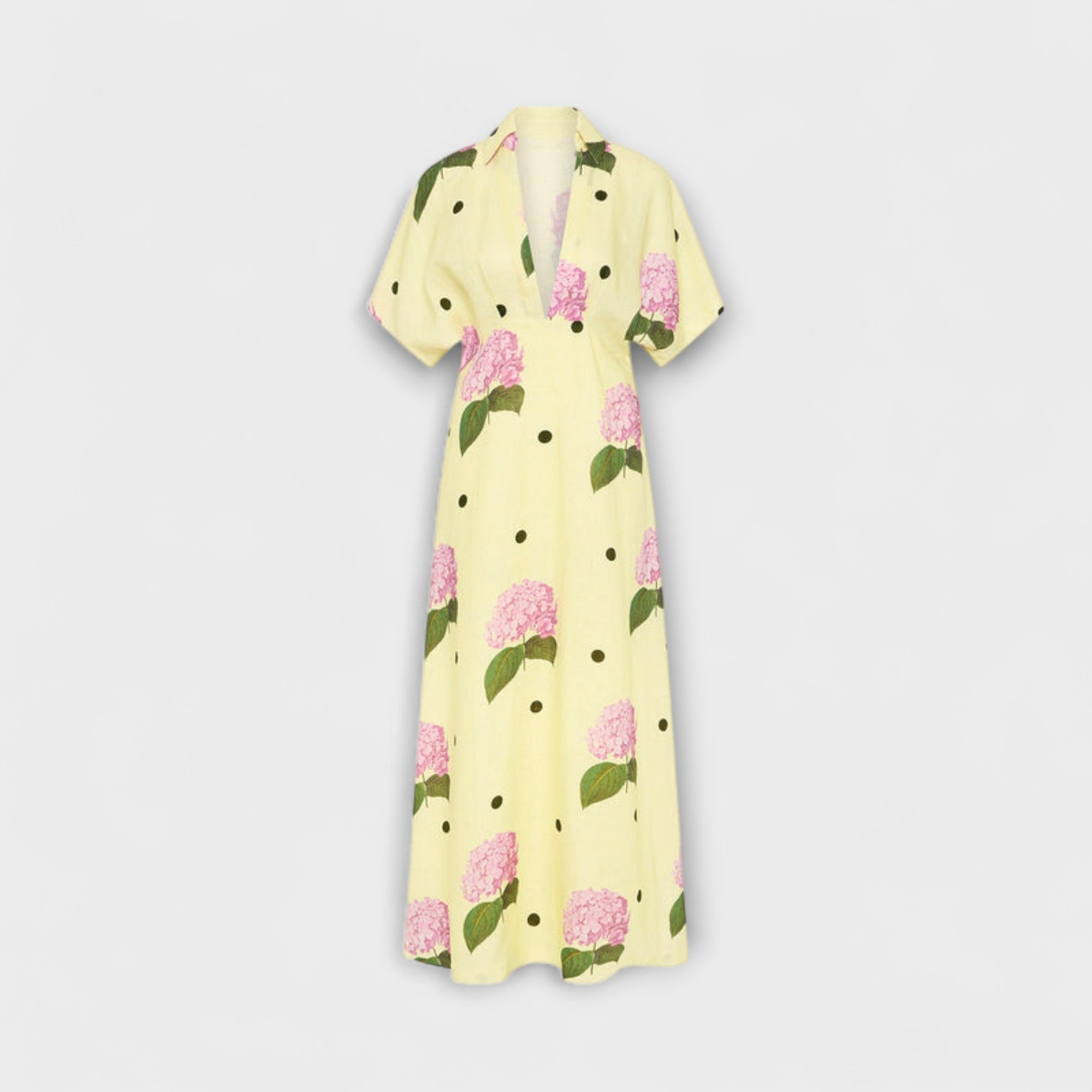 Kayla - Langes Fließendes Kleid