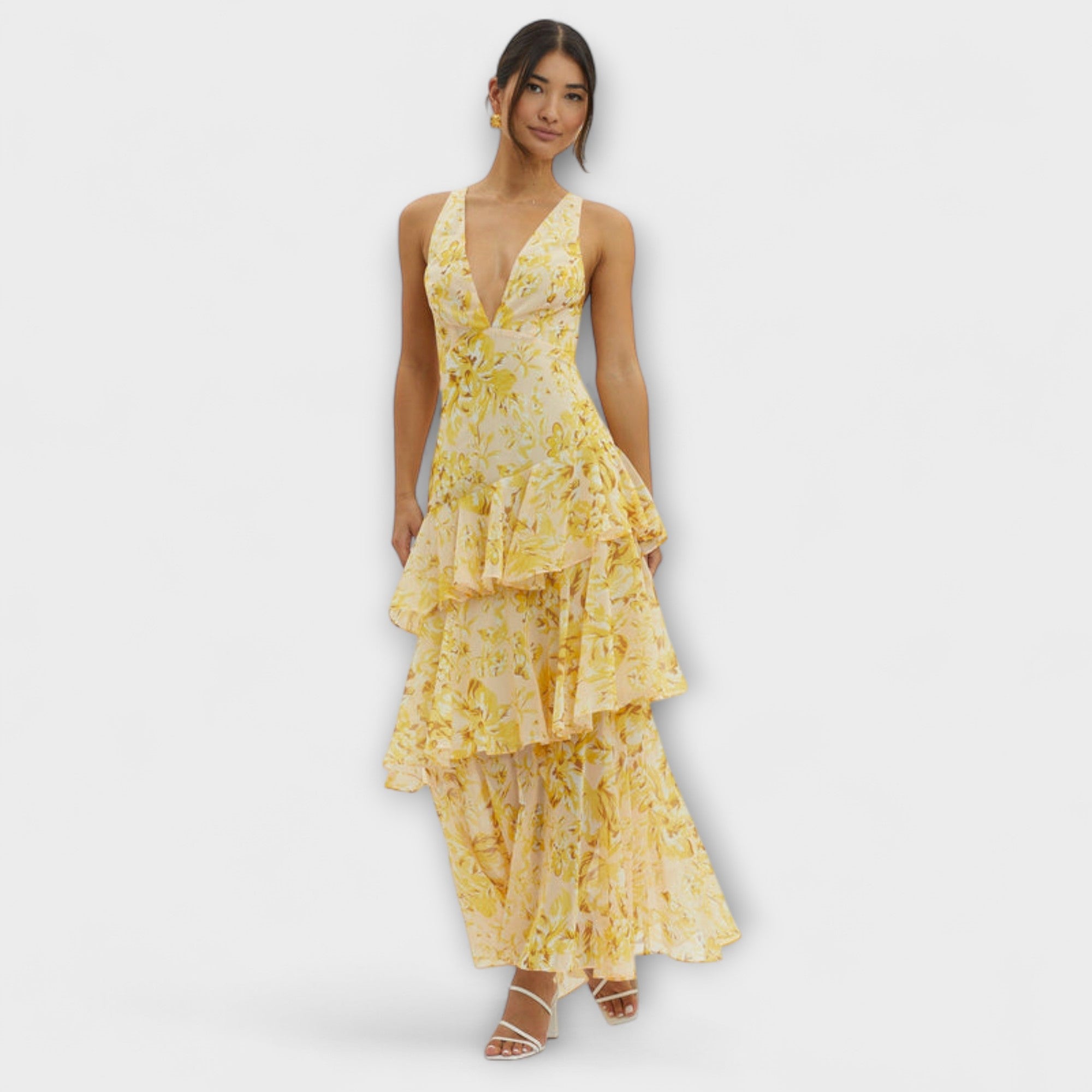 Faye - Bloom Shift Midi Kleid