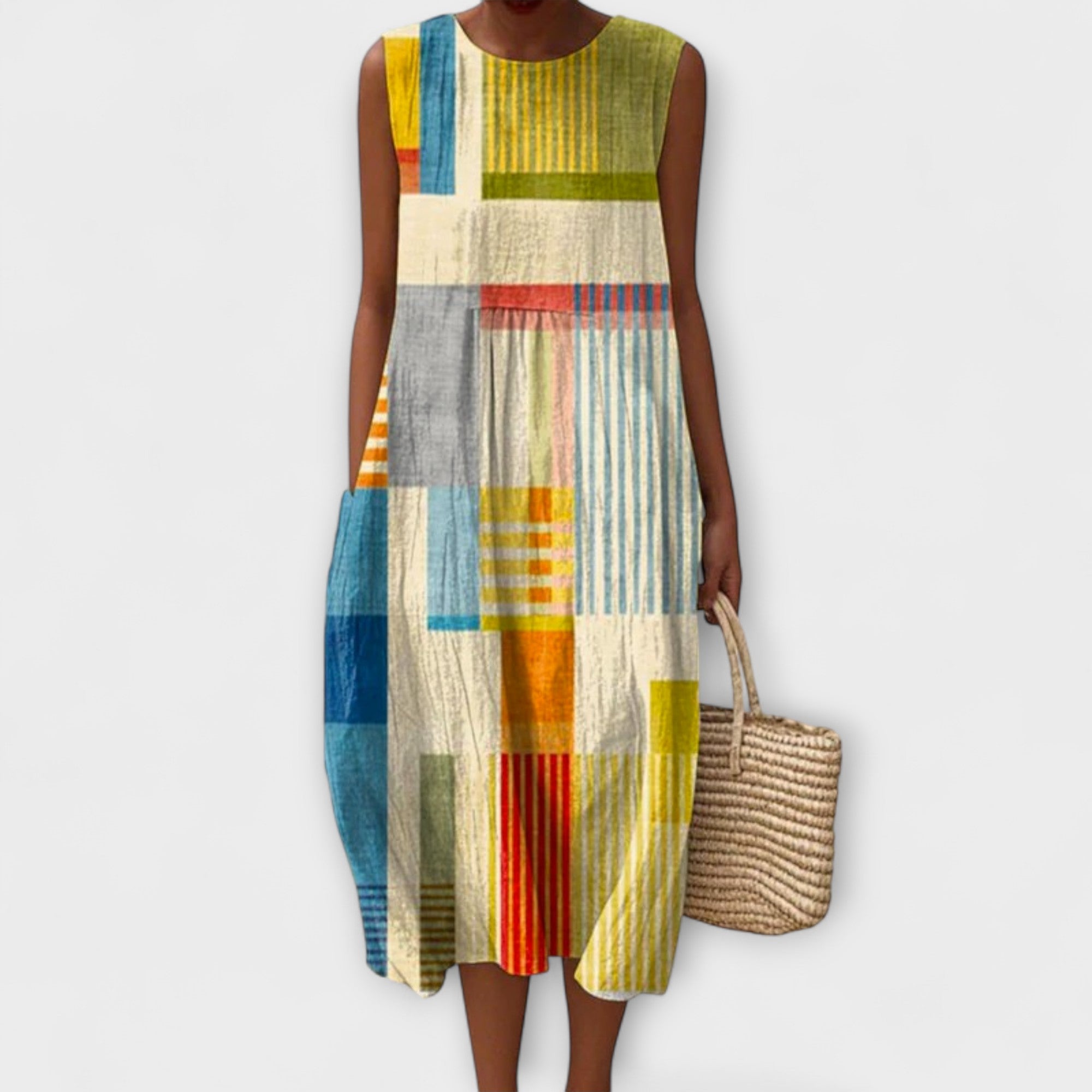 Elara - Alltags-Midi-Kleid