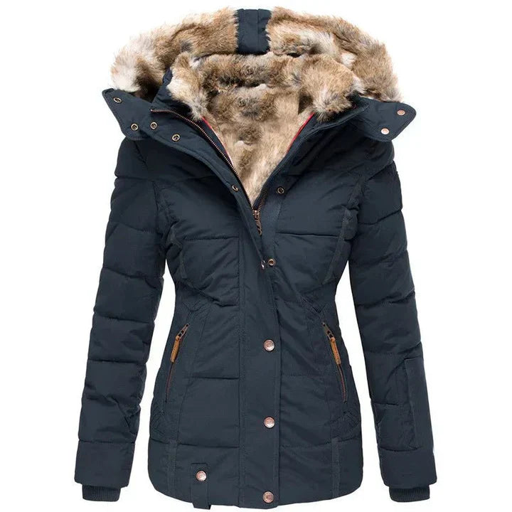 MICHELLE | WÄRMTE WINTERJACKE MIT FUTTER
