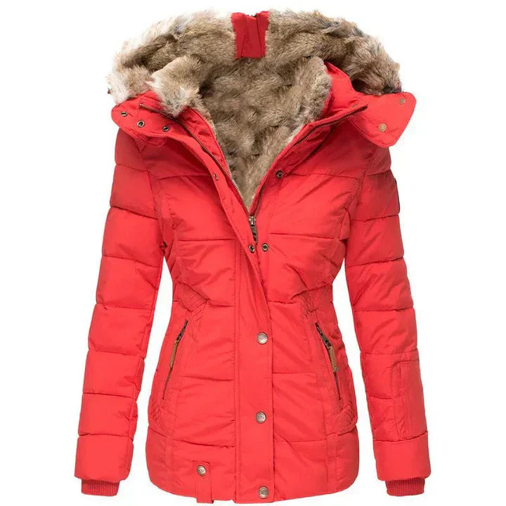 MICHELLE | WÄRMTE WINTERJACKE MIT FUTTER