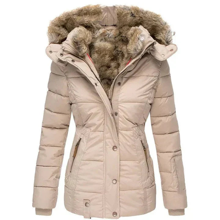MICHELLE | WÄRMTE WINTERJACKE MIT FUTTER