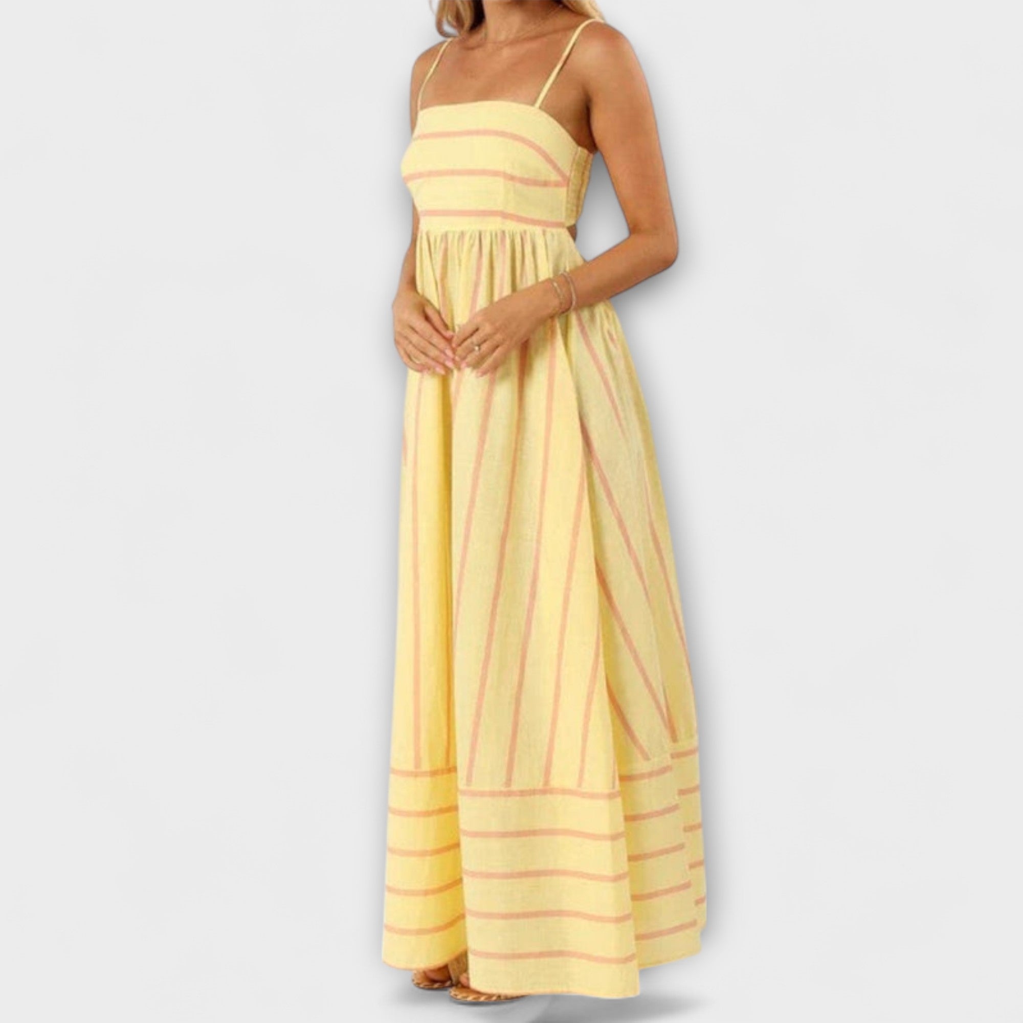Svea - Maxi-Kleid in Bare Bloom