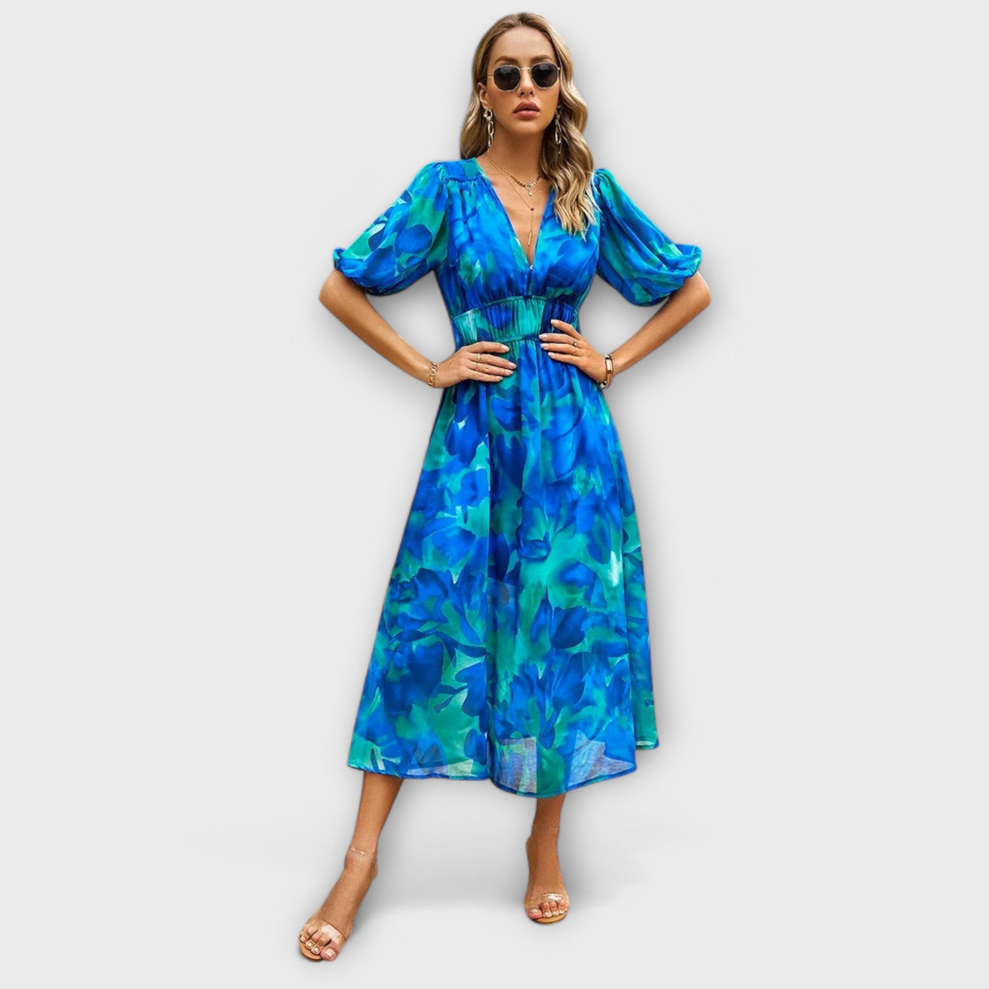 Mathilda - Stilvolles Midikleid