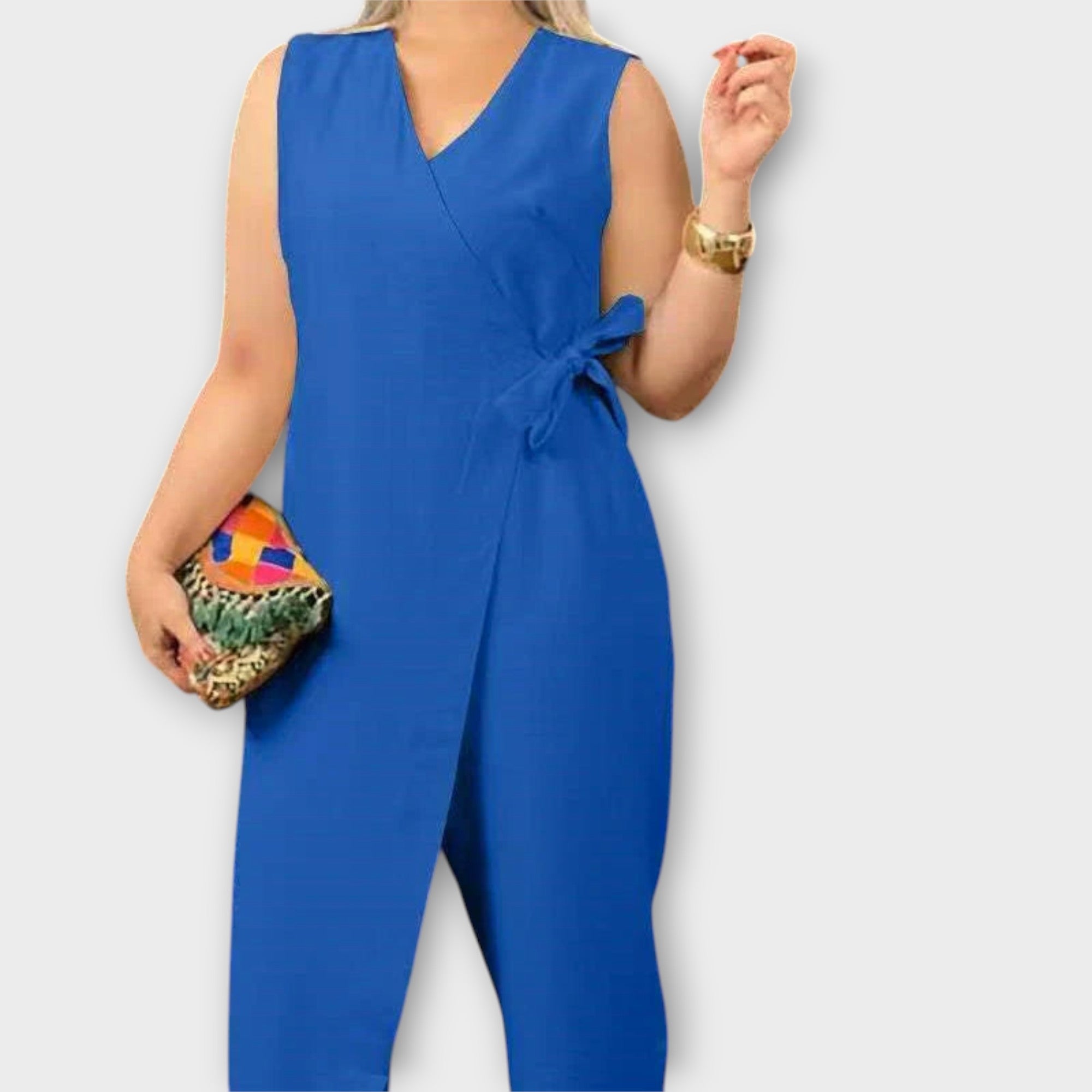 Lilianna - Eleganter Jumpsuit mit Wickelschnitt