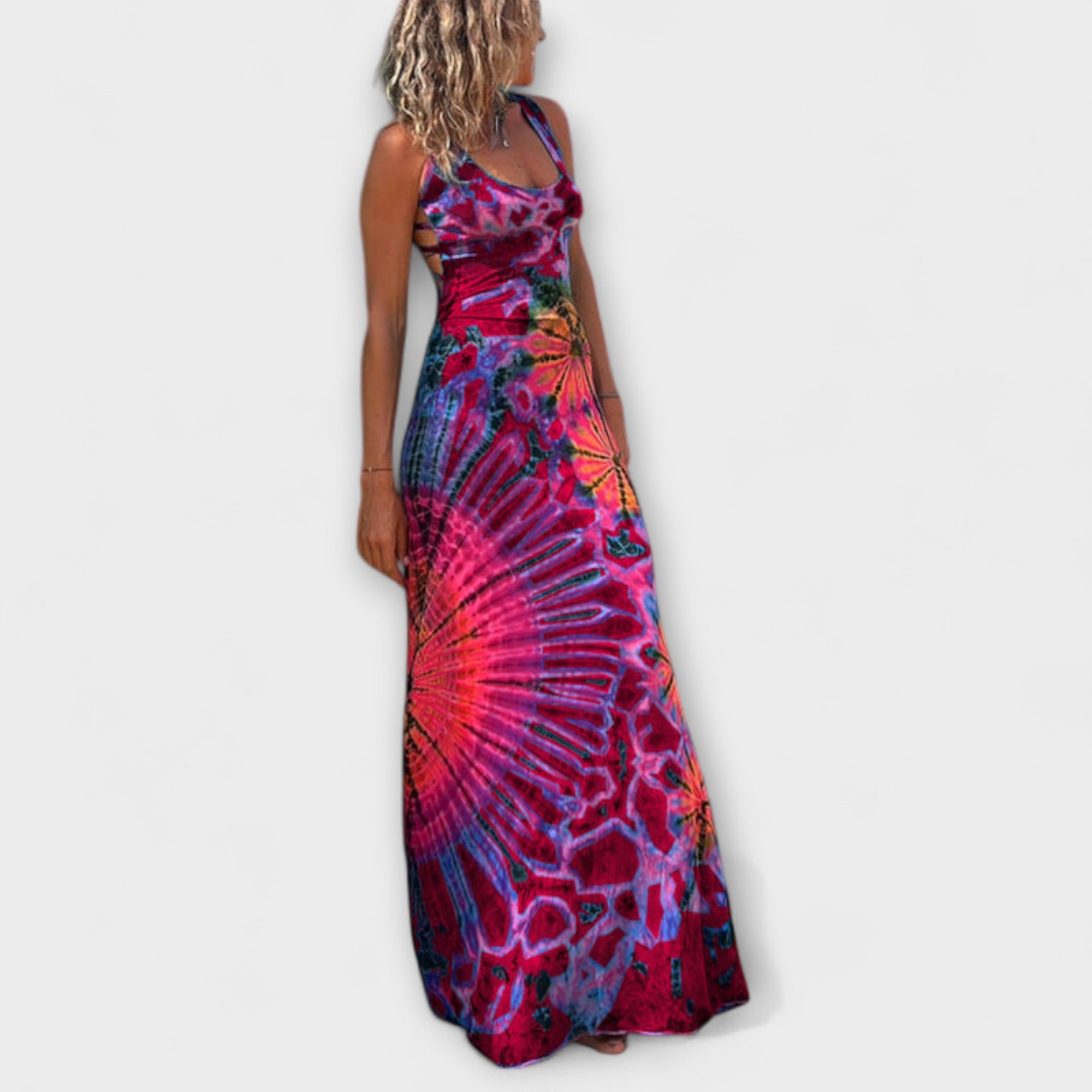 Ronja - La Bamba Tie-Dye Print Maxikleid