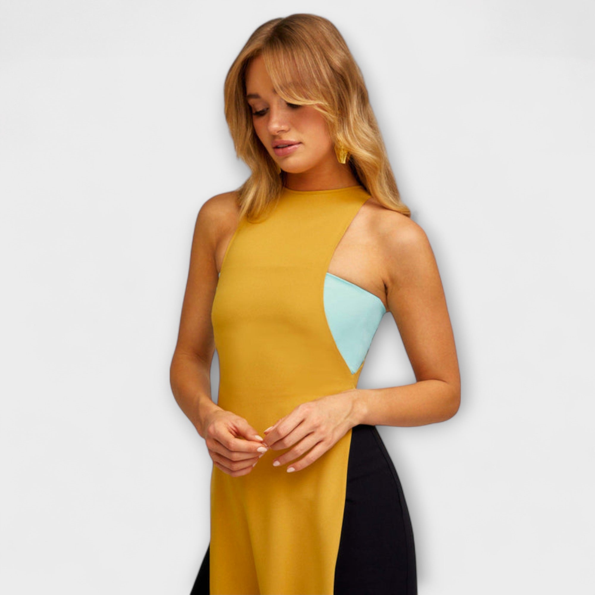 Kimberly - Dunkeltürkiser Jumpsuit