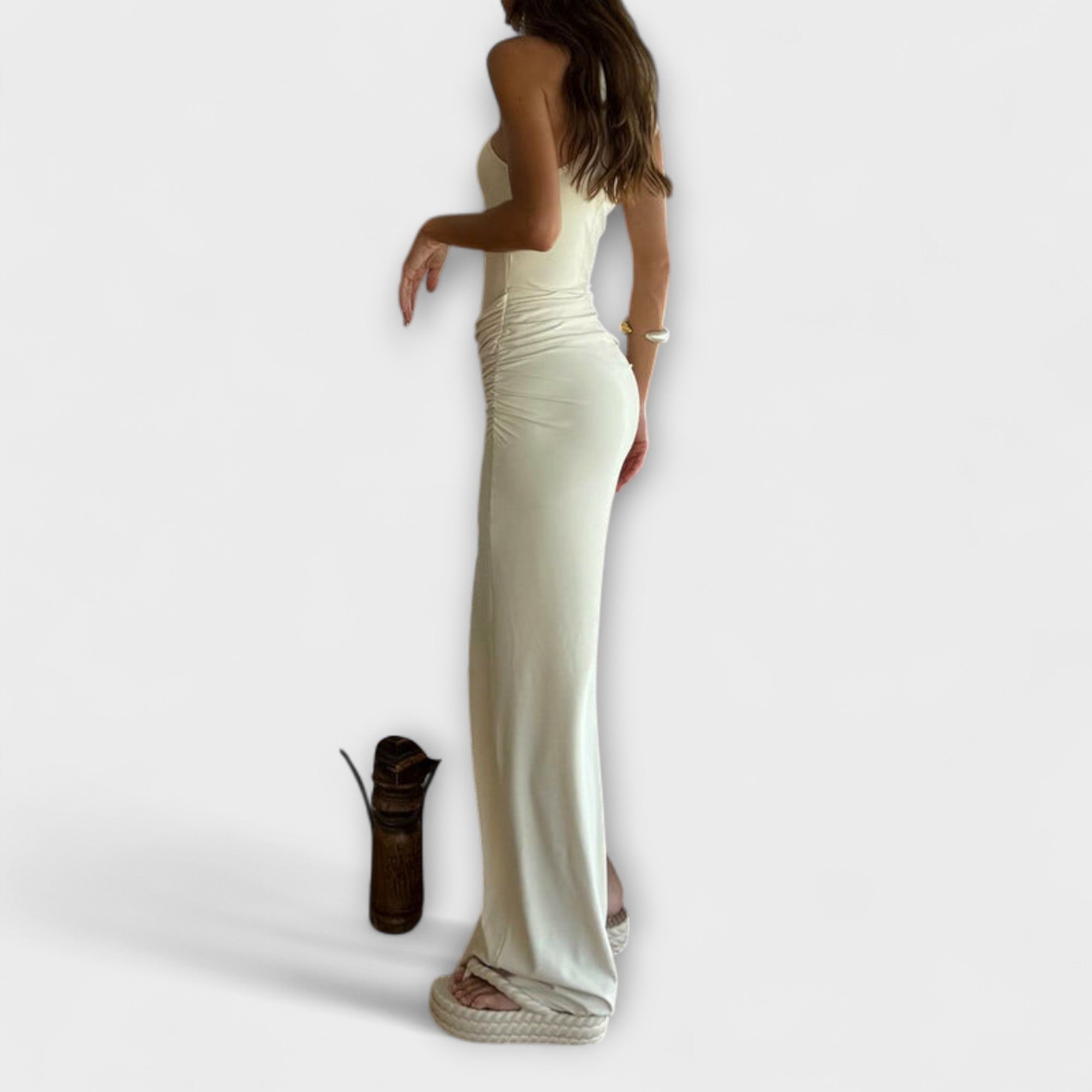 Minna - Verführerisches ärmelloses Cut-Out Kleid