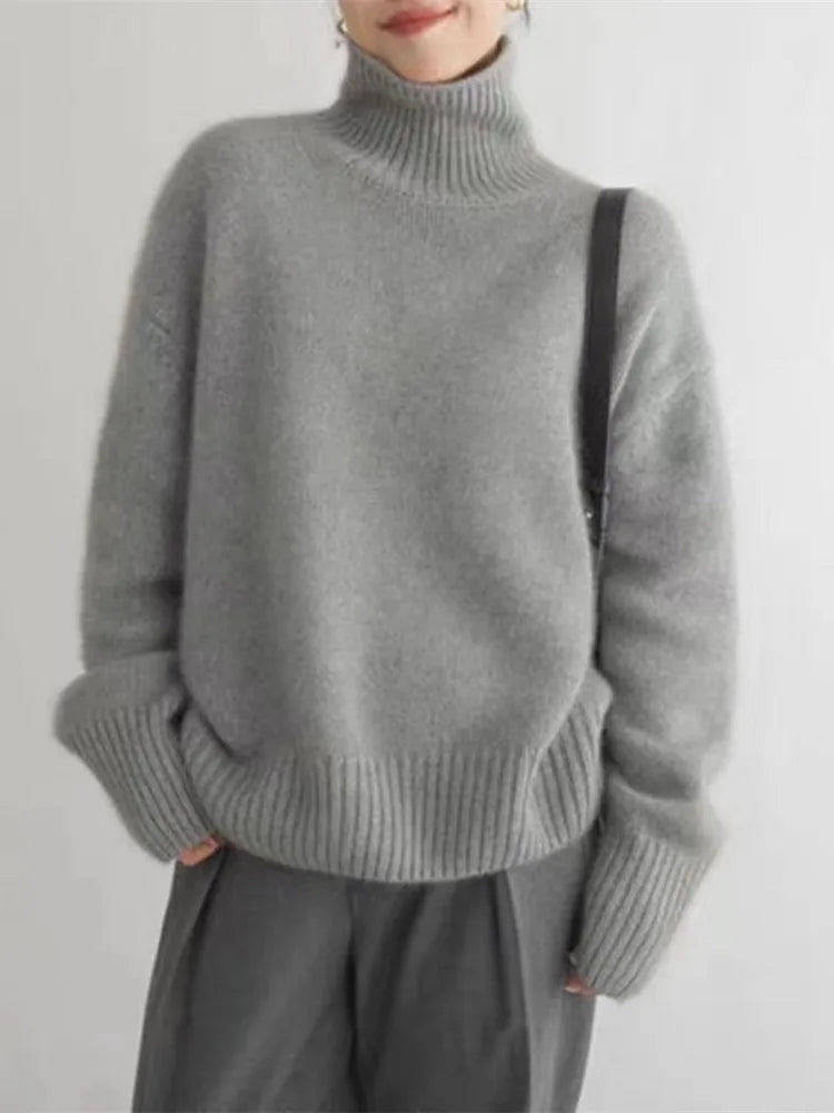 MONIKA | Eleganter Kaschmirpullover