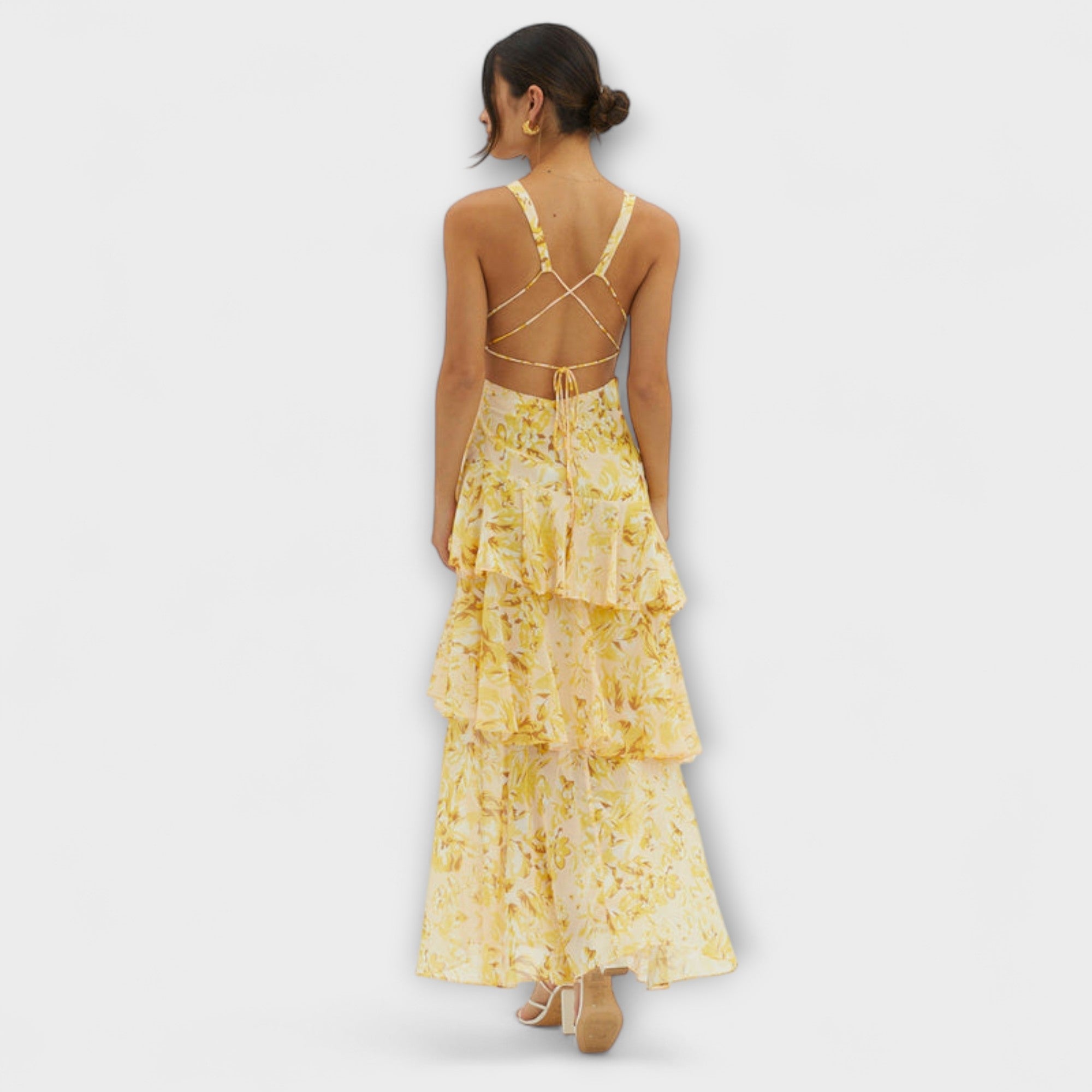 Faye - Bloom Shift Midi Kleid