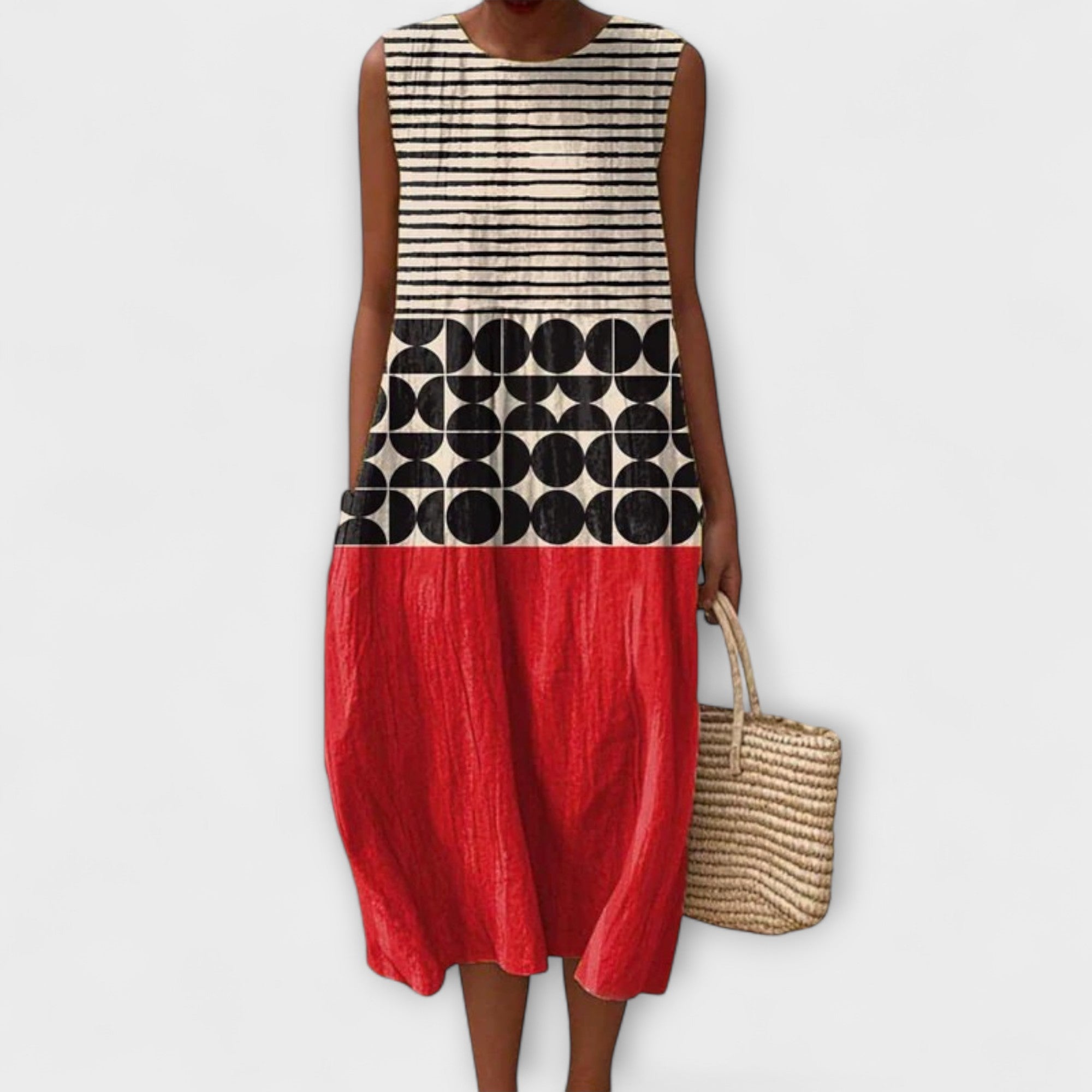 Layla - Alltags Midi-Kleid