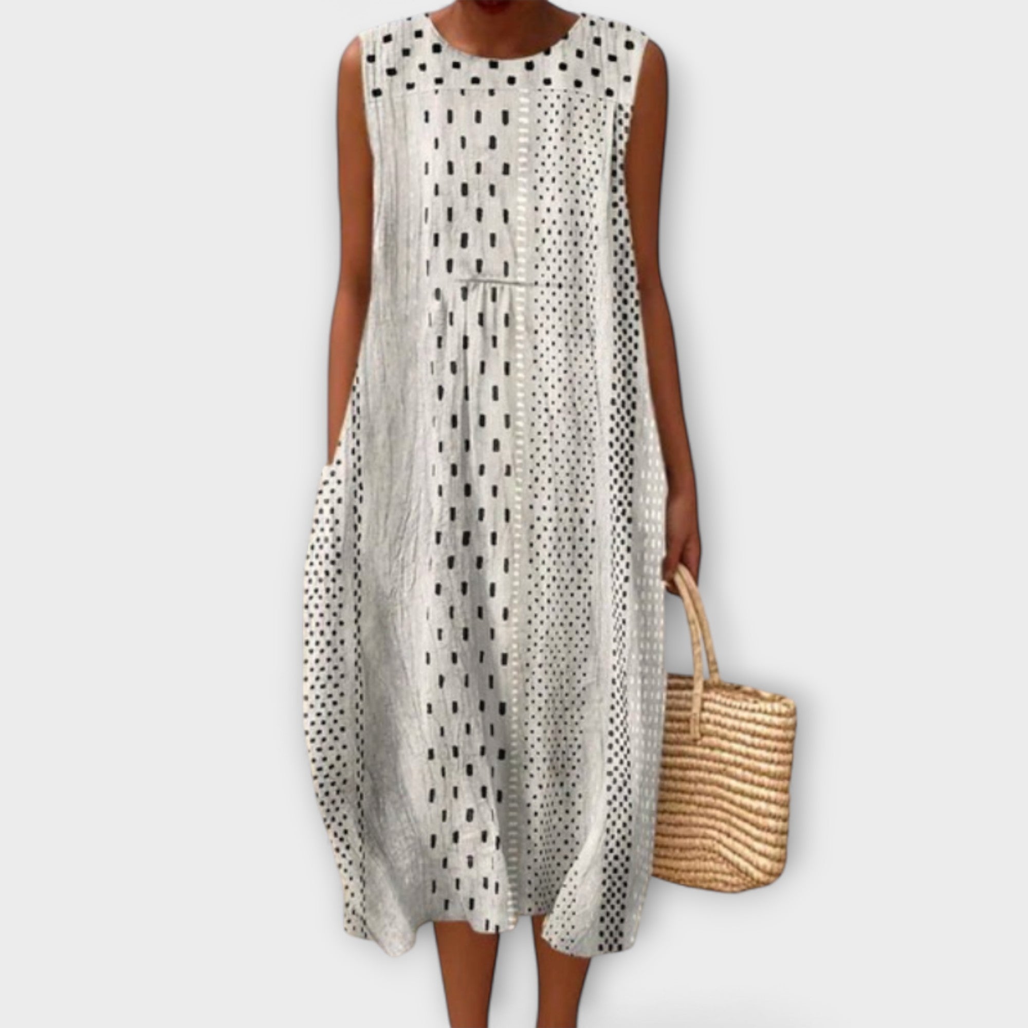 Thea - Alltags Midi Kleid