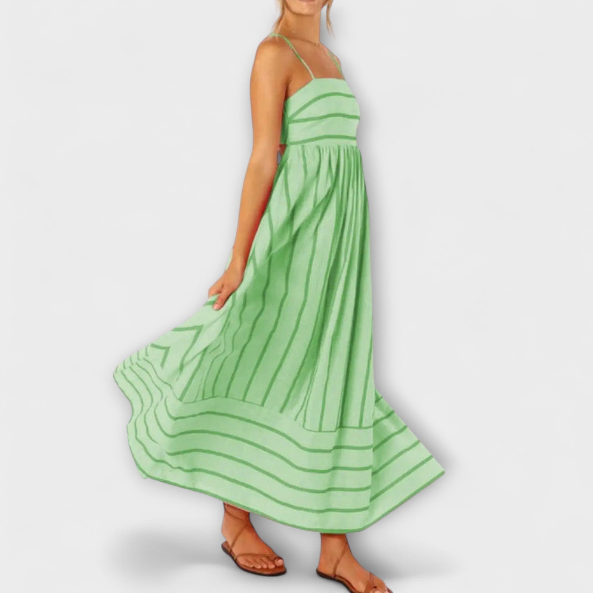 Svea - Maxi-Kleid in Bare Bloom