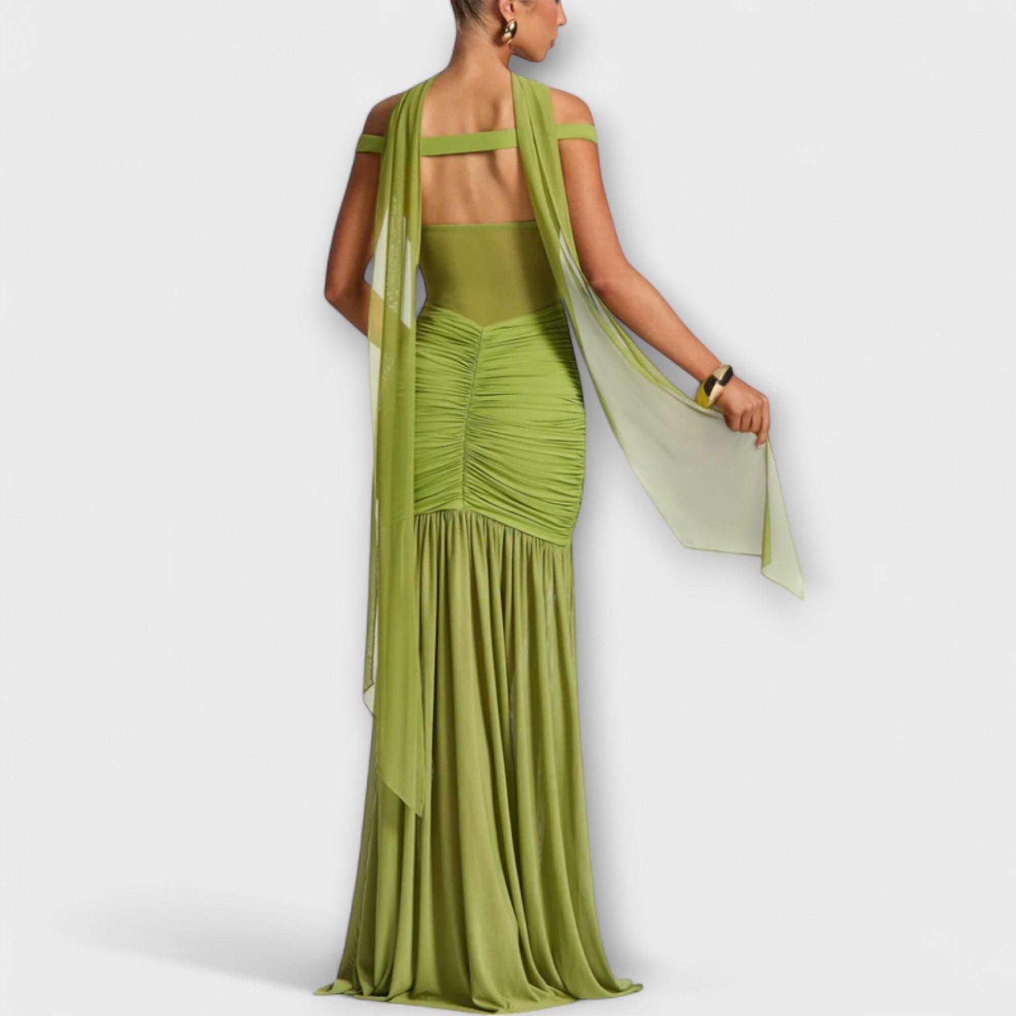 Therese – Schlitzkleid mit Wow Faktor